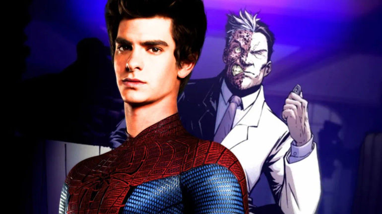 Mind-Blowing Twist: Andrew Garfield's Surprising Role as Two-Face Unveiled in Epic New Art for The Batman 2!