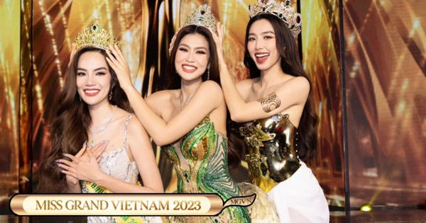 Khám phá nhan sắc nổi bật của Tân Hoa hậu Lê Hoàng Phương khi xuất hiện cùng Thuỳ Tiên - Thiên Ân