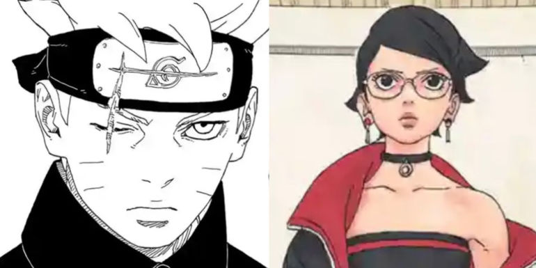 Recent Boruto Two Blue Vortex chapter hints at BoruSara coming