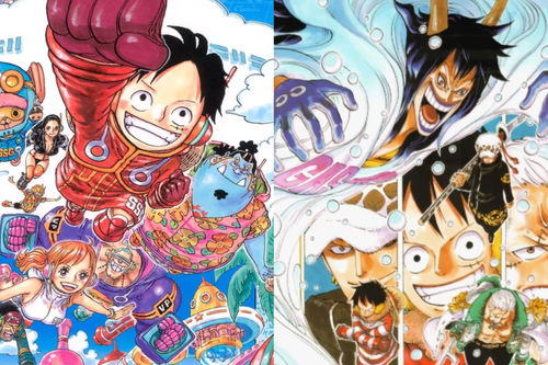 One Piece Cover Art Highlights the Straw Hats' Egghead Arc Makeovers