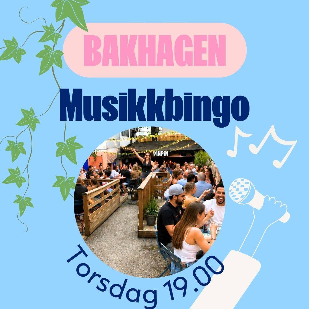 Musikkbingo i Bakhagen med Adrian
