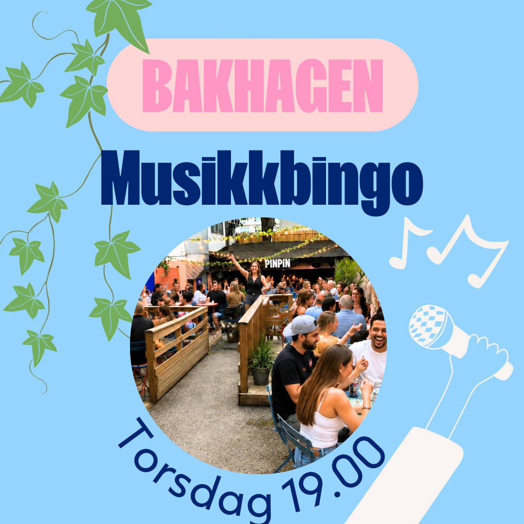 Musikkbingo i Bakhagen med Richard