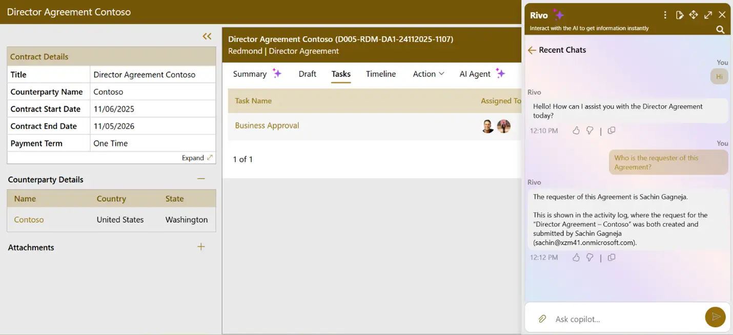 AI-powered SharePoint contract management software