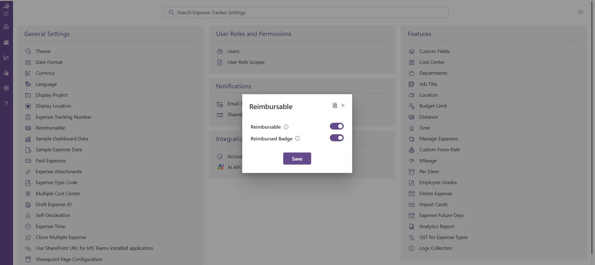 Employee Mileage Reimbursement