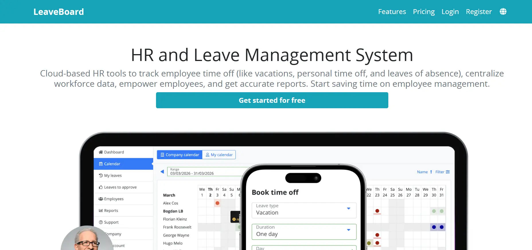 leaveboard leave management