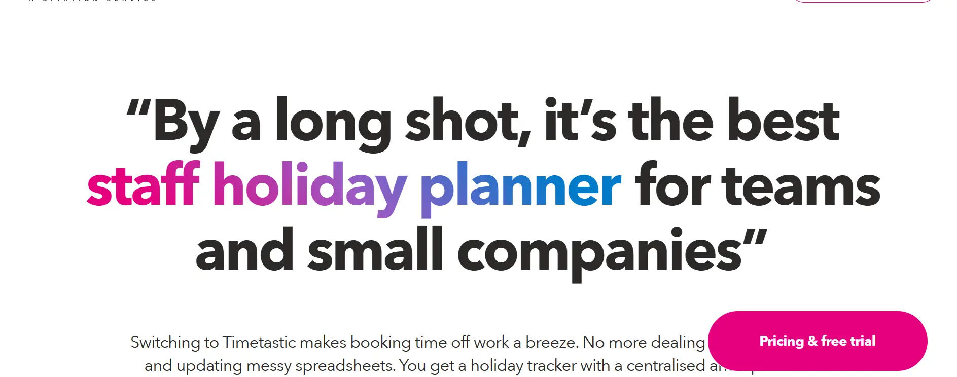 PTO tracking software