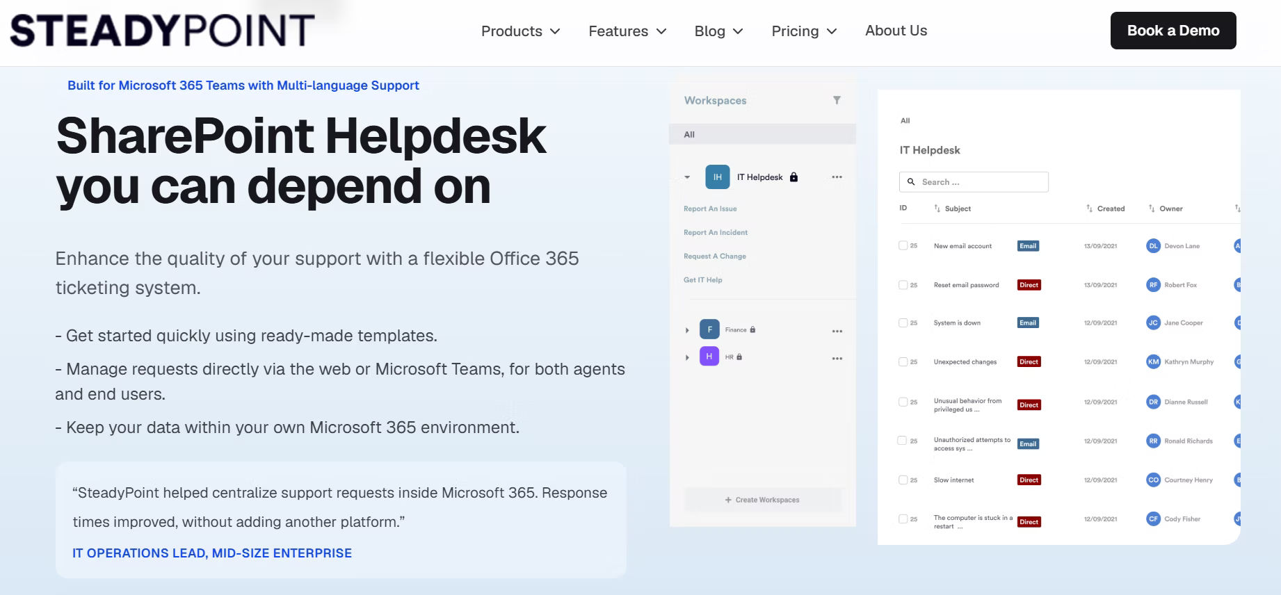 steadypoint-helpdesk