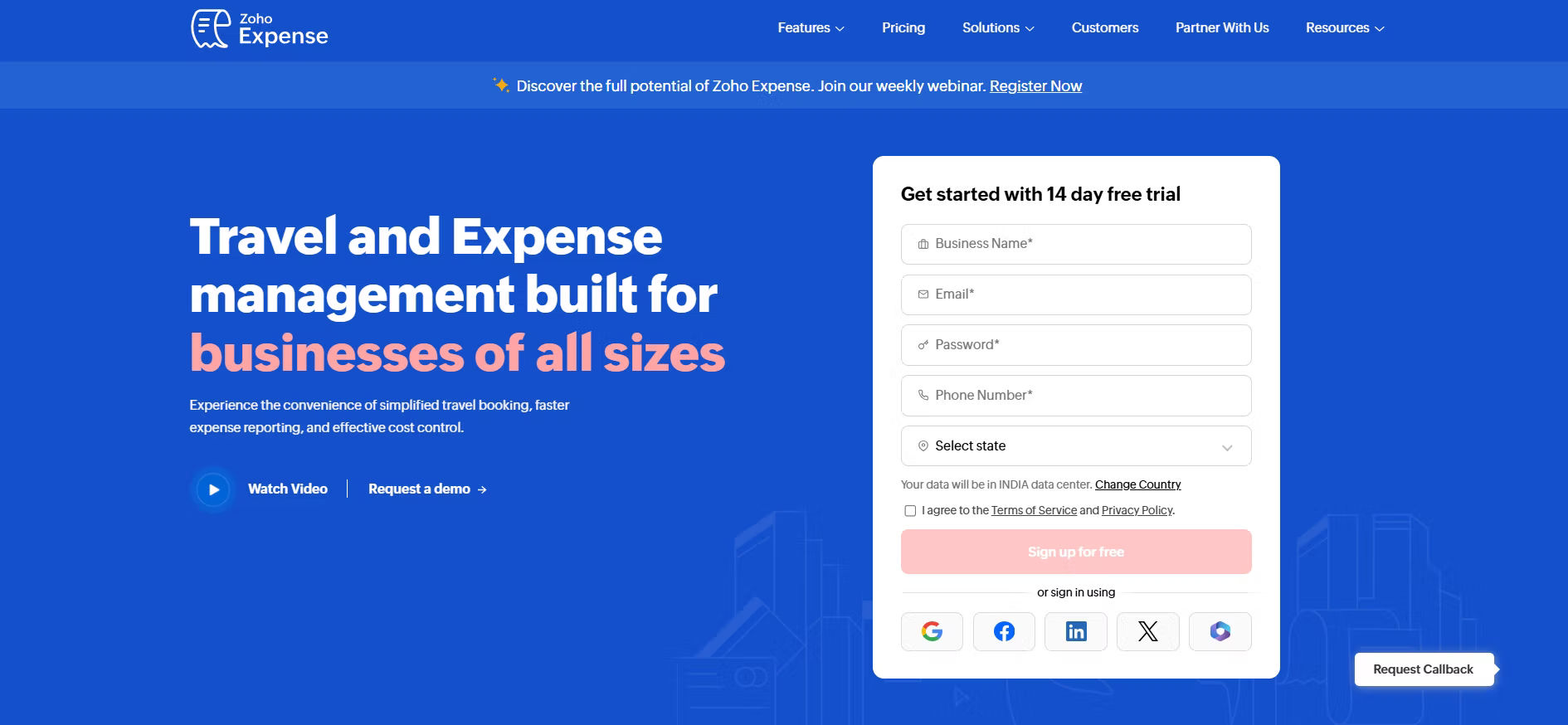 Expense management tools