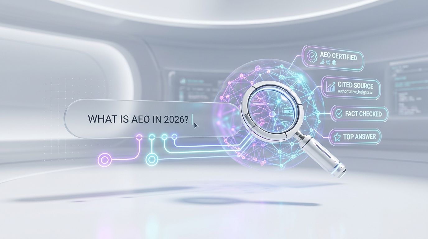 AEO Answer Engine Optimization 2026 Guide for Google AI Overviews and SearchGPT