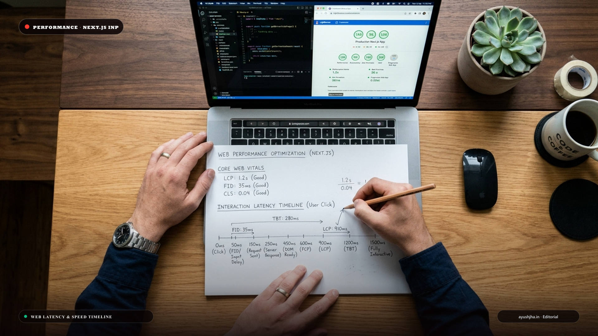 WEB LATENCY & SPEED TIMELINE - Editorial Guide by Ayush Jha
