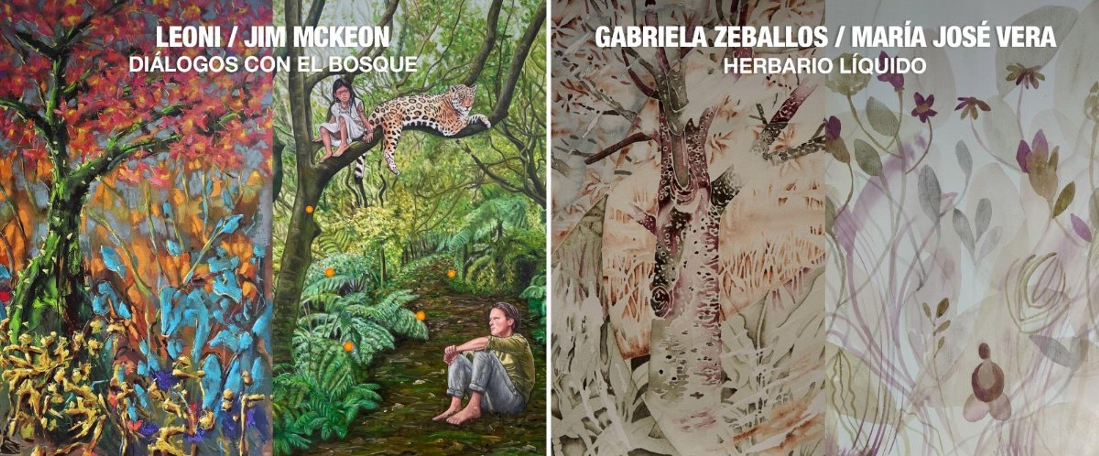 Diálogos con el bosque y Herbario líquido
