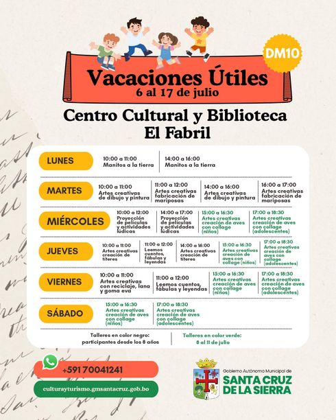 Actividad de vacaciones 18