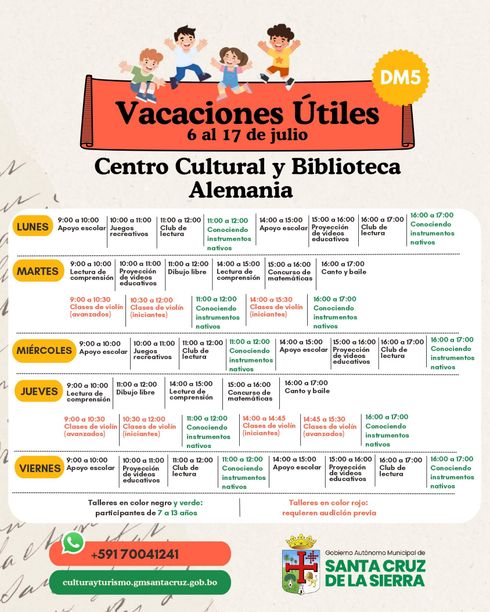 Actividad de vacaciones 9