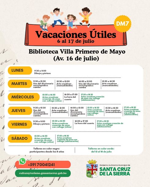 Actividad de vacaciones 12