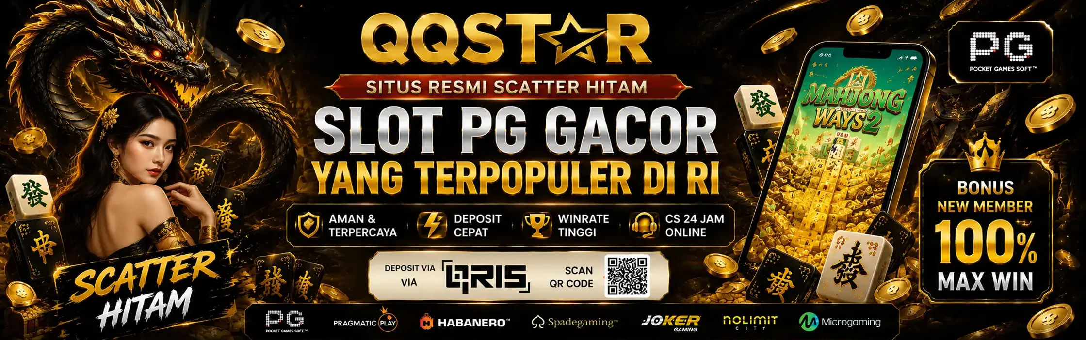 QQSTAR Scatter Hitam Banner ziftthemovie.com
