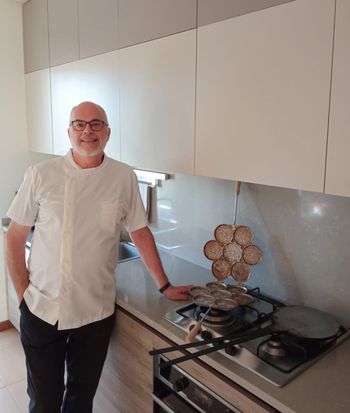 foto di chef Alessandro Carlini- Il Berlengaio