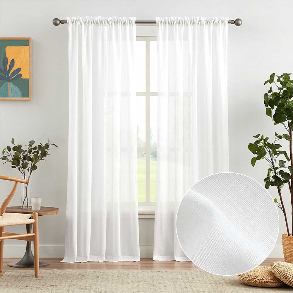 Buy Elsa 35%Cotton+65%Polyester Curtains Online - Curtarra Curtains