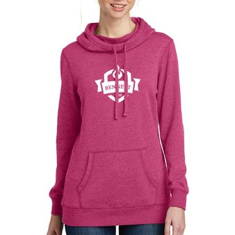 District ® Ladies' Lightweight Fleece Hoodie