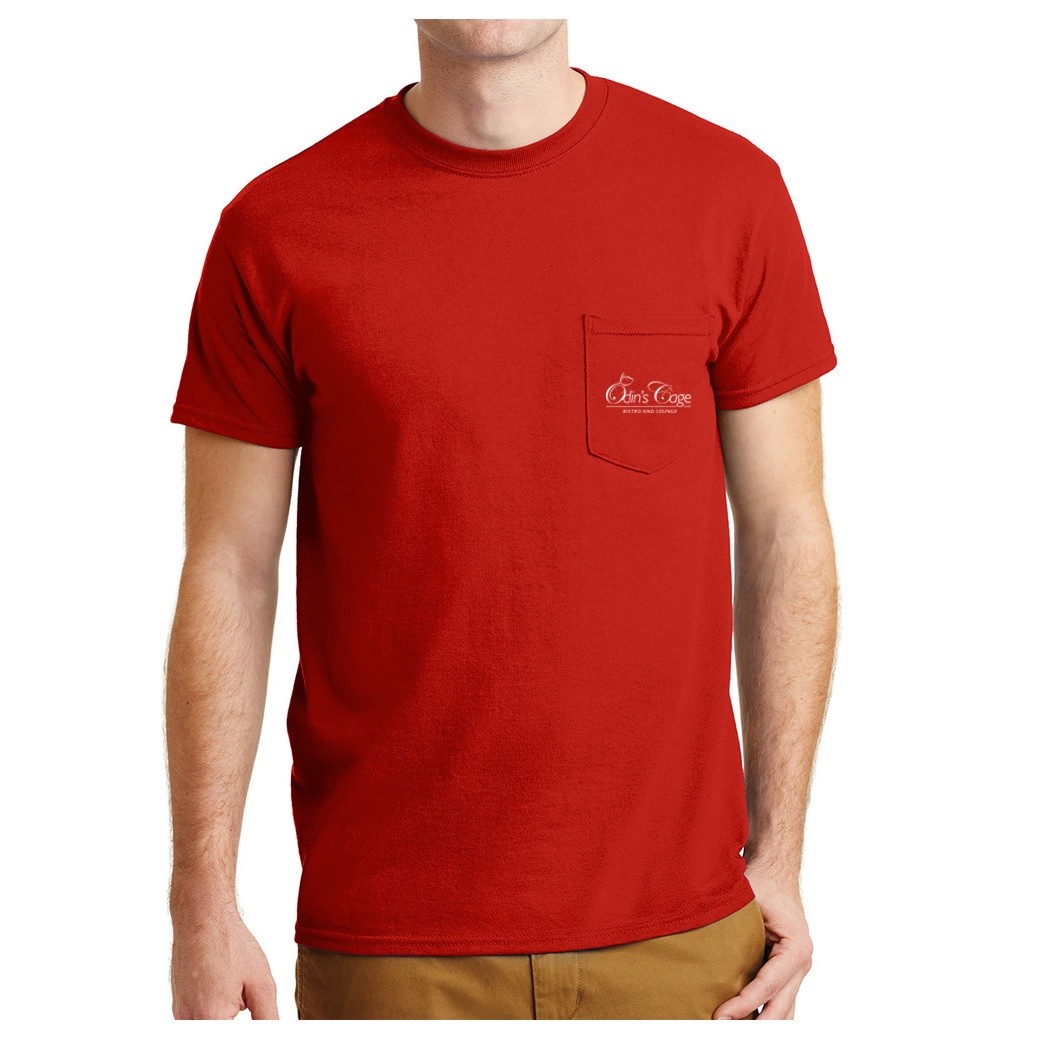 Gildan ® DryBlend ® 50 Cotton/50 Poly Pocket T-Shirt