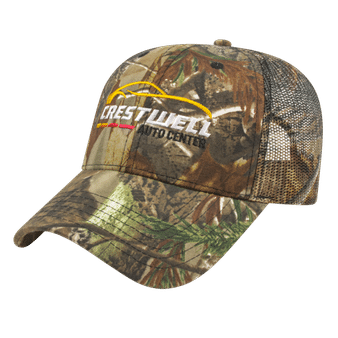 All Over Camo w/Mesh Back Cap