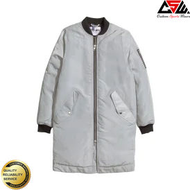 Long Bomber Jacket