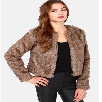 Fuax Fur Jacket