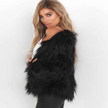 Fuax Fur Jacket