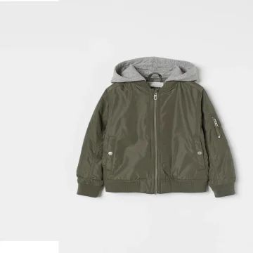 Hoded Bomber Jacket