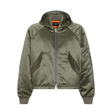 Hooded Bomber Jacket