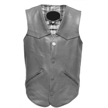 Leather Vest