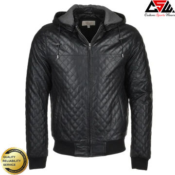 Hoded Bomber Jacket