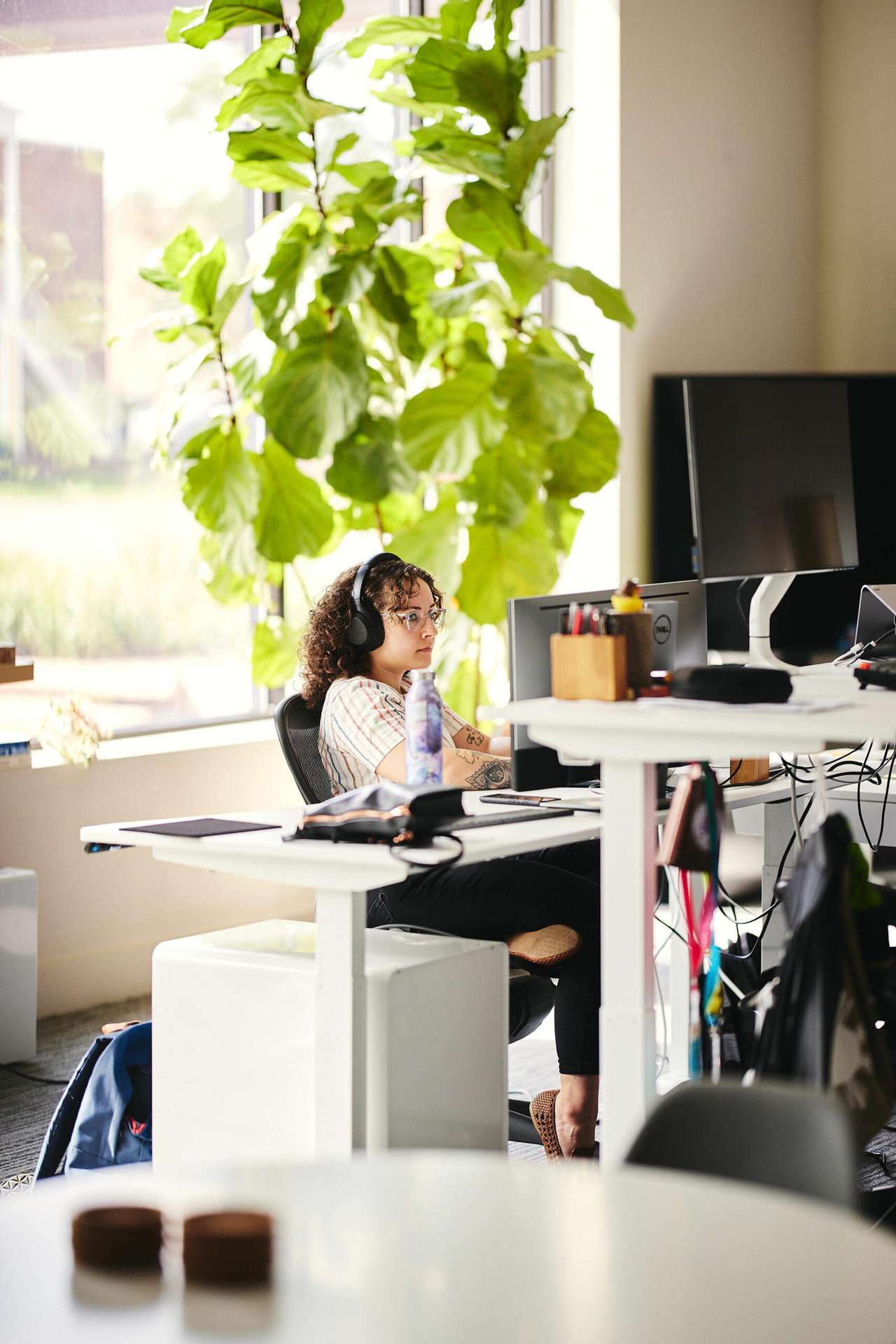 Marisa works to integrate API changes from a Ruby project into her React frontend application.