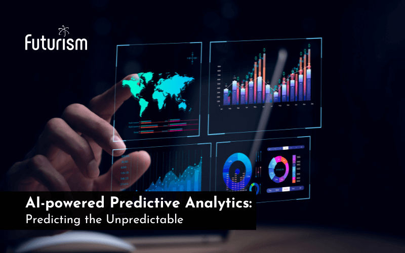Ai powered predictive analytics dashboard with data