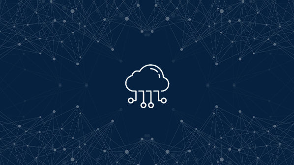 Diagram illustrating cloud computing concepts with connected devices and data flow
