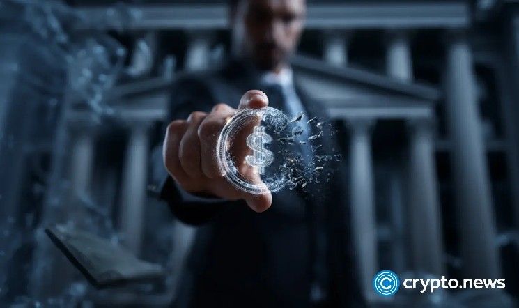 Investor reviewing a DeFi yield risk report with uncertainty indicators and human approval controls