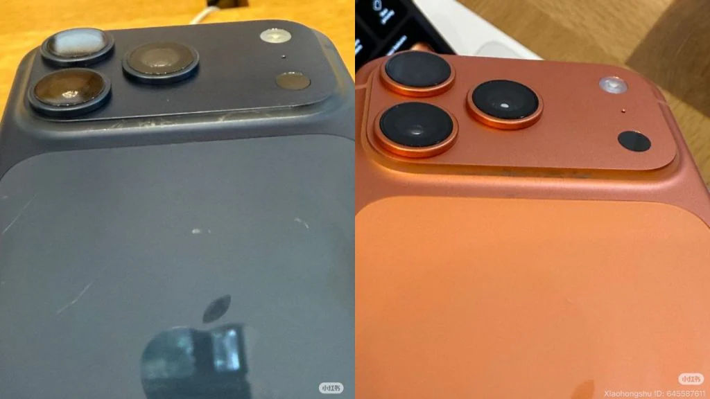 Iphone 17 Pro scratch