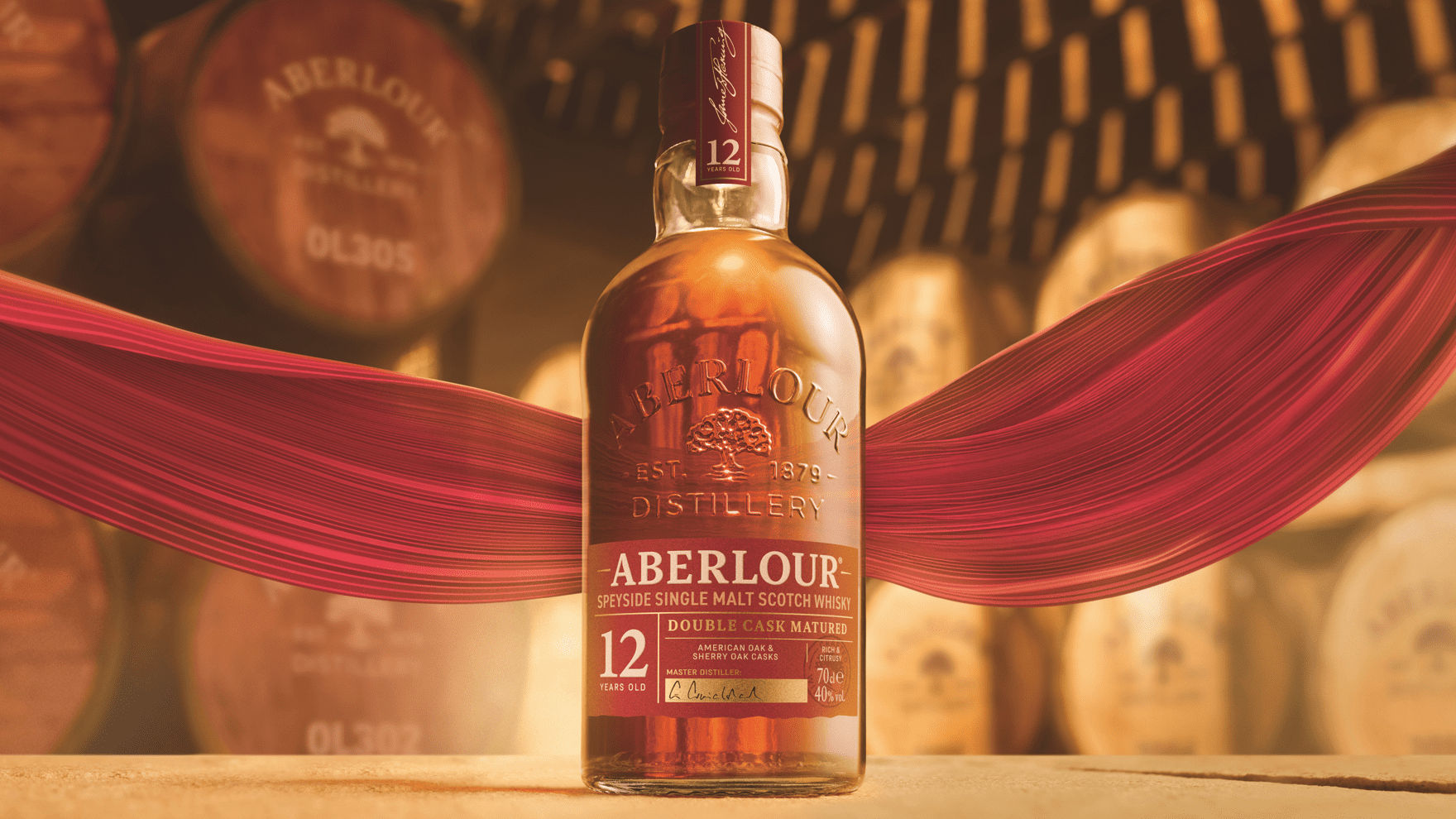 ウイスキー ABERLOUR Aberlour 18 Year Old Double Sherry Cask Finish Single Malt