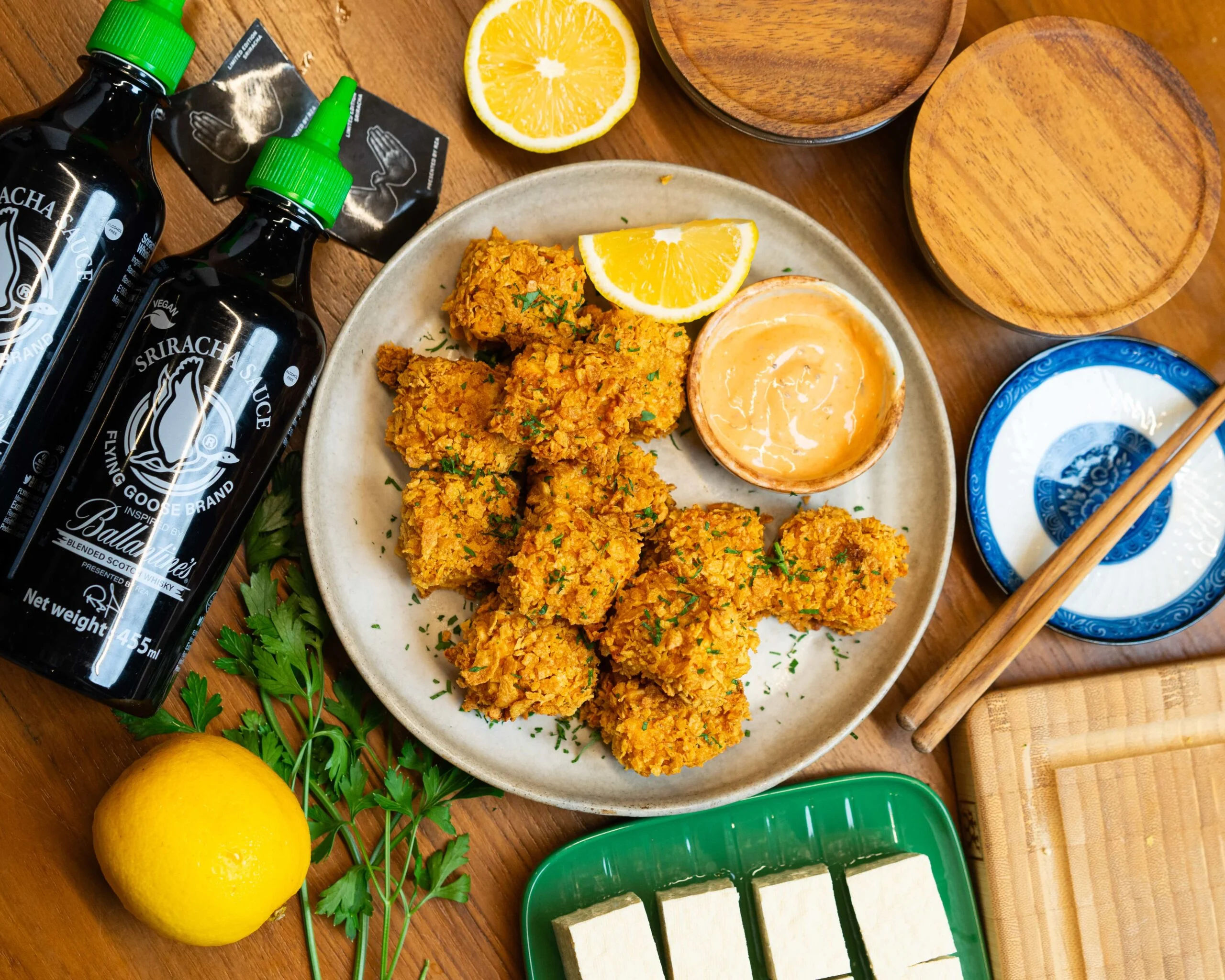 Crispy Tofu Nuggets