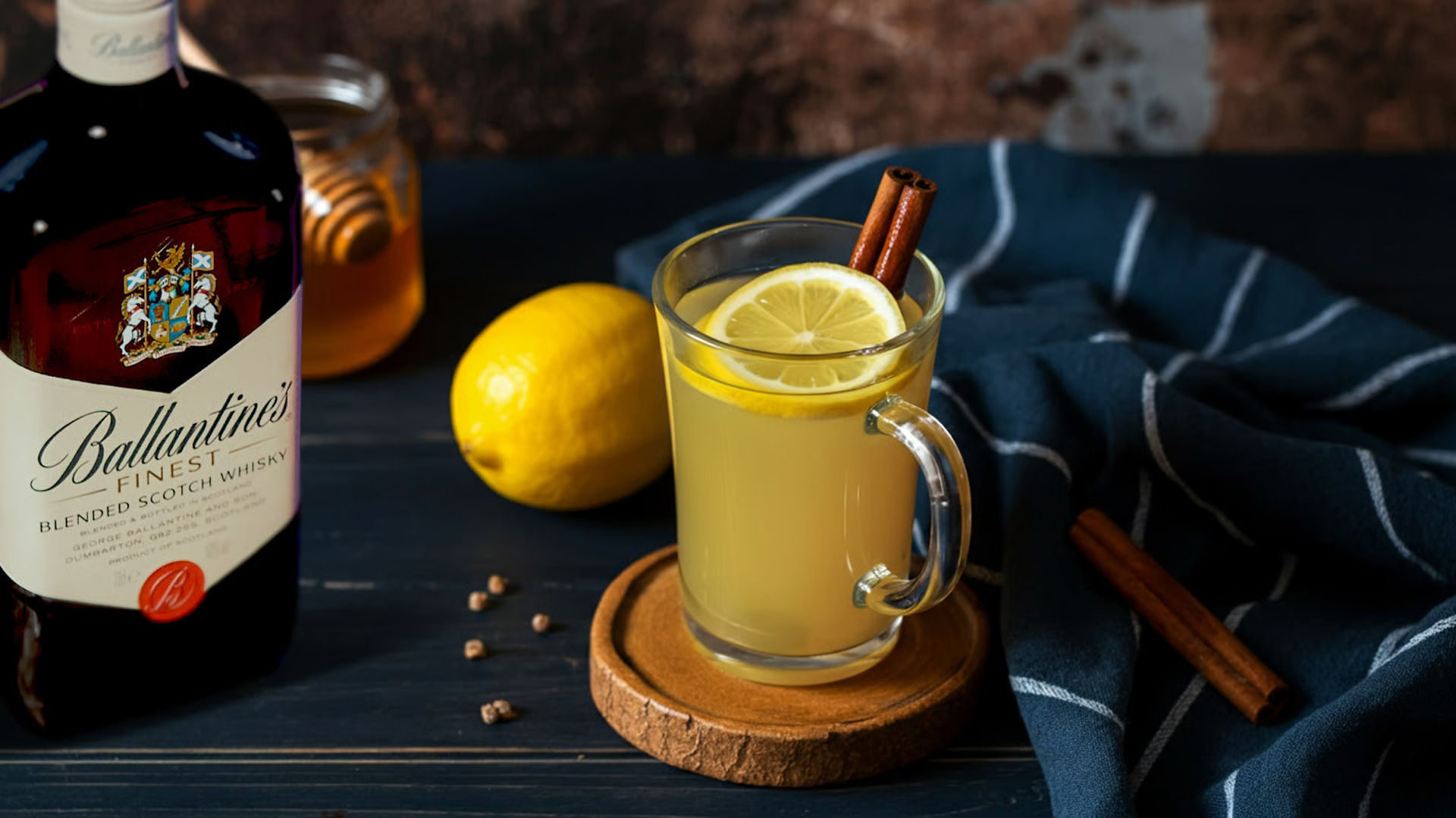 Ballantine's cocktail hot toddy