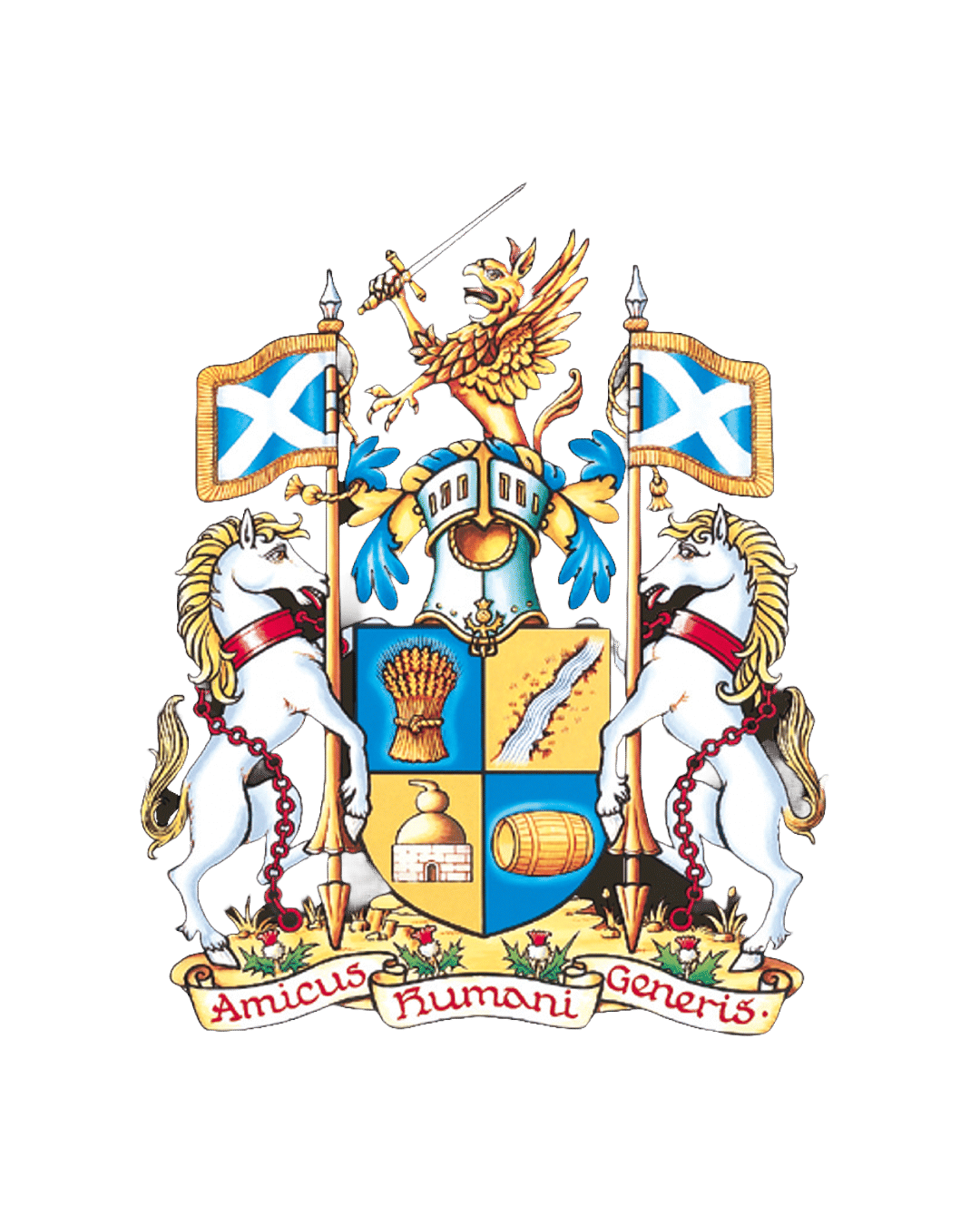 Ballantine's heraldic arms
