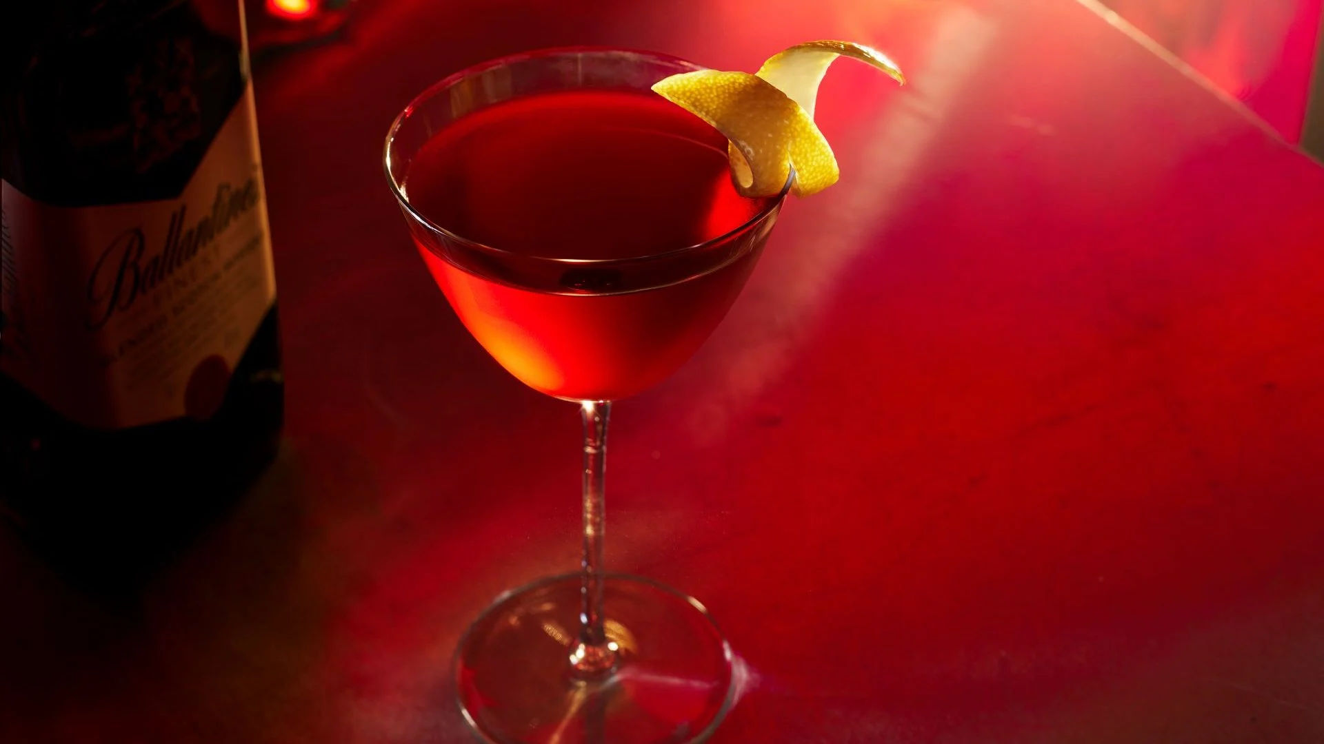 Bobby Burns Ballantine's drink
