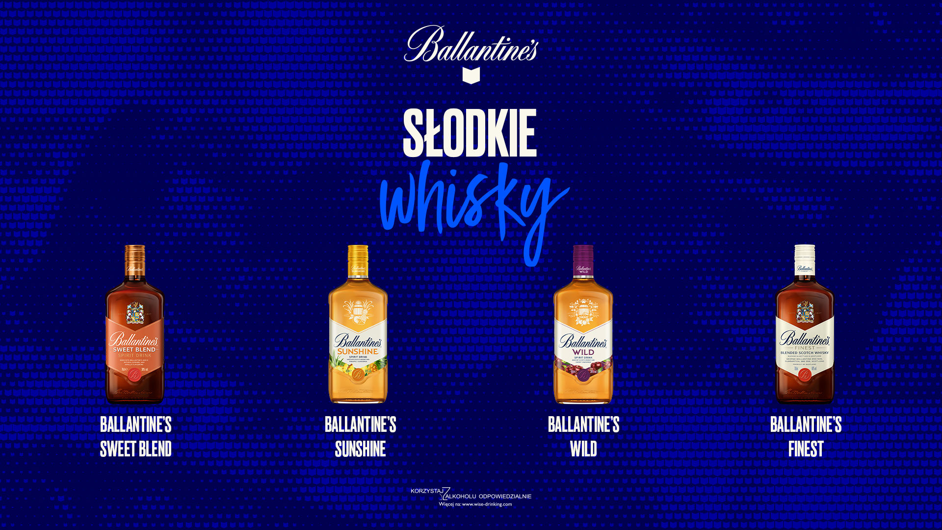Słodkie whisky Ballantine's
