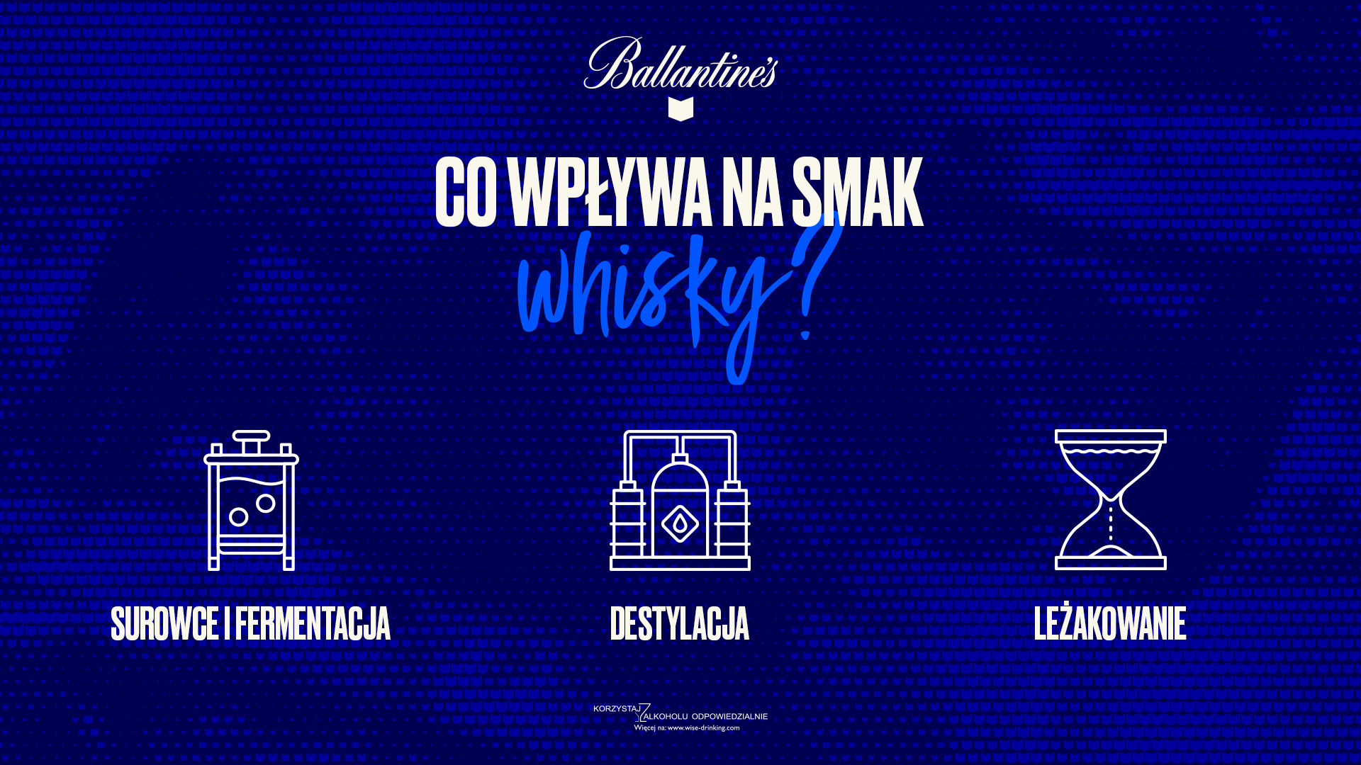 Co wpływa na smak whisky Ballantine's?