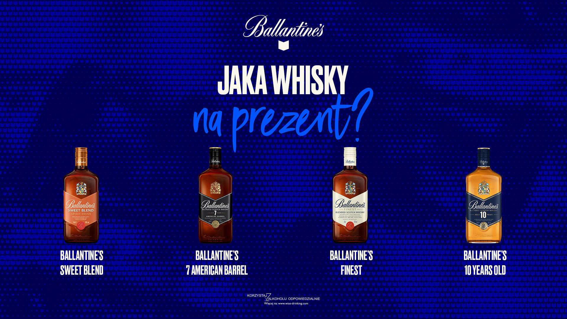 Whisky Ballantine's na prezent