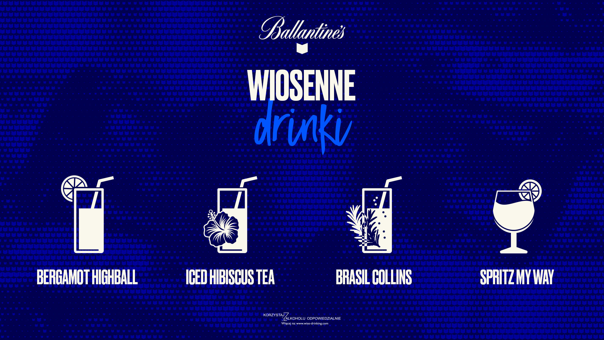 Wiosenne drinki z whisky Ballantine's
