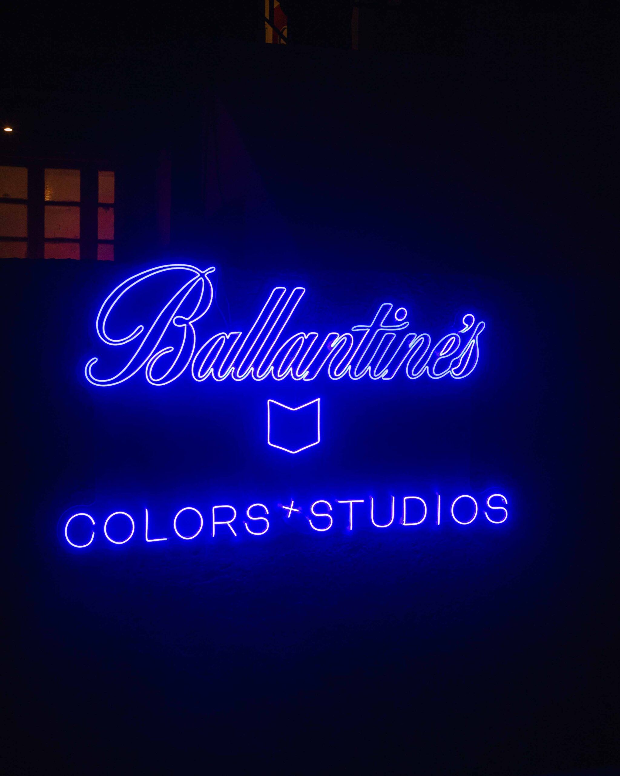 Ballantine's x ColorsxStudio