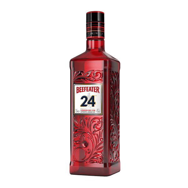 Beefeater 24 Gin Bottle side view