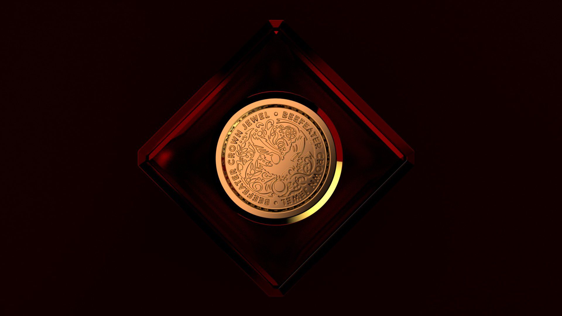 beefeater crown jewel bottle top