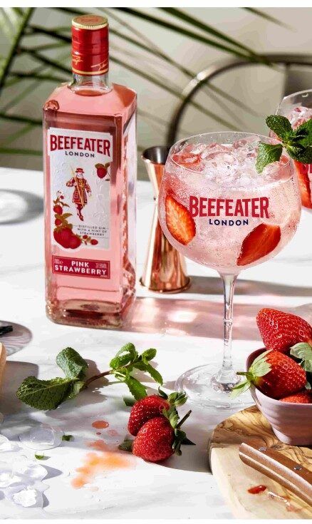 beefeater pink strawberry gin tonic cocktail aspect ratio 375 630