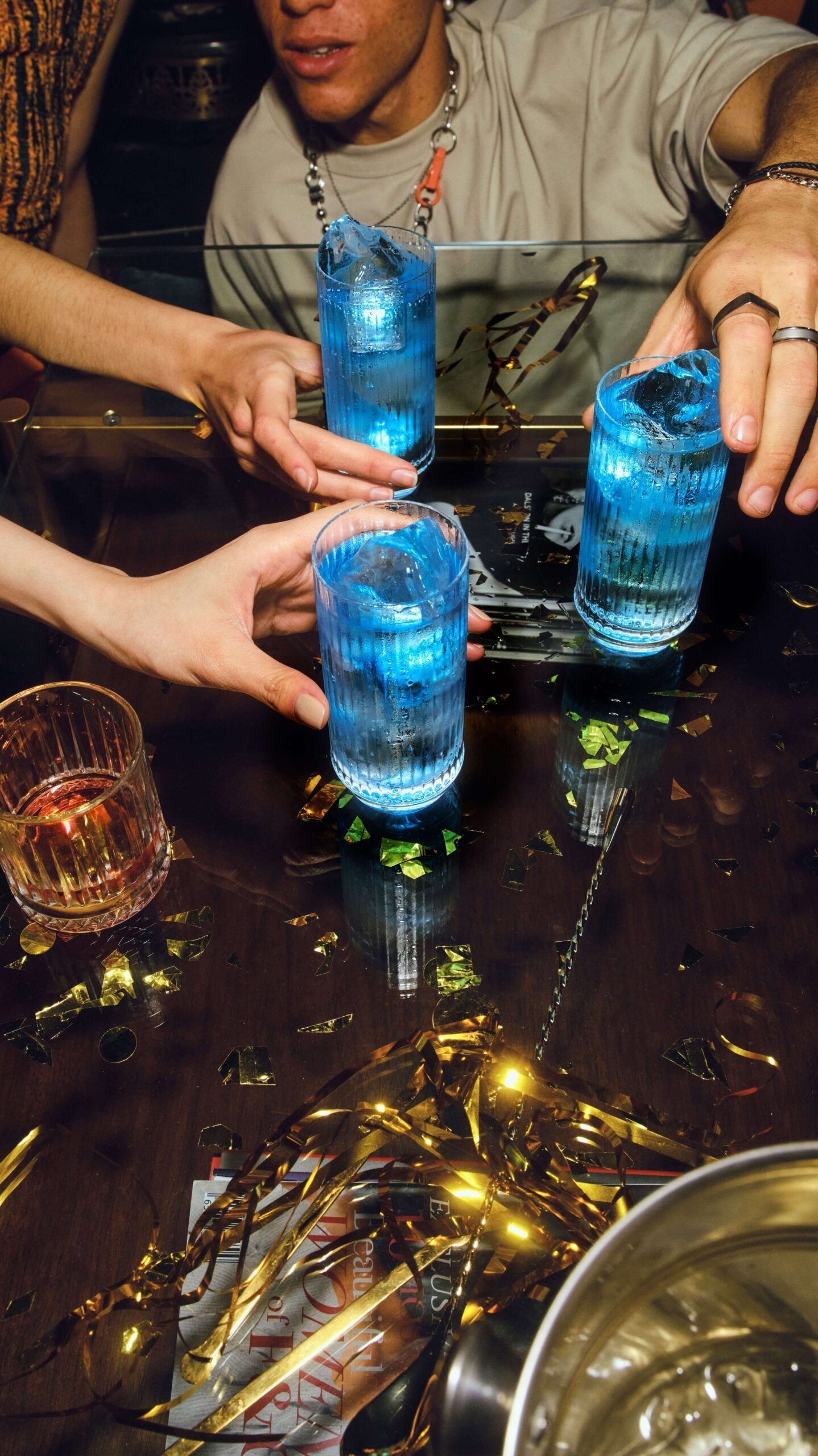 Celebration with Discoball Cocktail